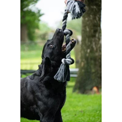 Floss Toss Dental Rope 3 Knot - 55 cm 2 Floss Toss Dental Rope 3 Knot