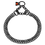 HS SPRENGER Dubbele Platte Schakelketting 2 mm Zwart HS SPRENGER Dubbele Platte Schakelketting 2 mm Zwart