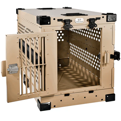 HS Sprenger Hondenbech grijs zand1 HS Sprenger Opvouwbare Hondenbench Zand