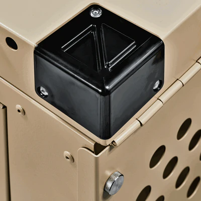 HS Sprenger Hondenbech grijs zand5 HS Sprenger Opvouwbare Hondenbench Zand