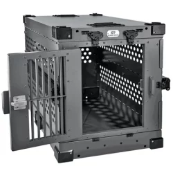 HS Sprenger Opvouwbare Hondenbench Grijs