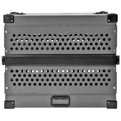 HS Sprenger Hondenbech grijs2 HS Sprenger Opvouwbare Hondenbench Grijs