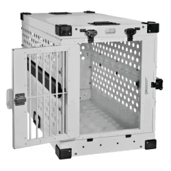 HS Sprenger Opvouwbare Hondenbench Wit