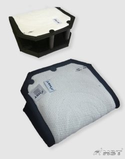 HST Bijtkussen met 3 handvatten White line