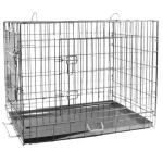 Hondenbench zilver 136x85x107cm Hondenbench zilver 136x85x107cm