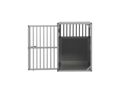 Hundos Autobench 100x47x67 cm met spijlen1 Hundos Autobench 100x47x67 cm met spijlen