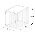 Hundos Hondenbench model DK maat M Hundos Hondenbench model DK maat M