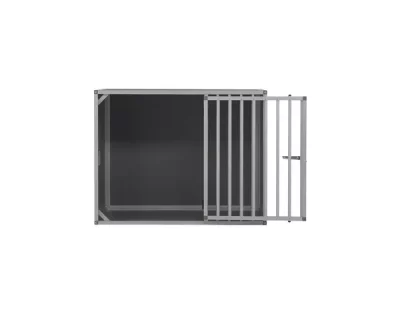 Hundos Hondenbench model DL maat M 3 dichte wanden1 Hundos Hondenbench model DL maat M 3 dichte wanden