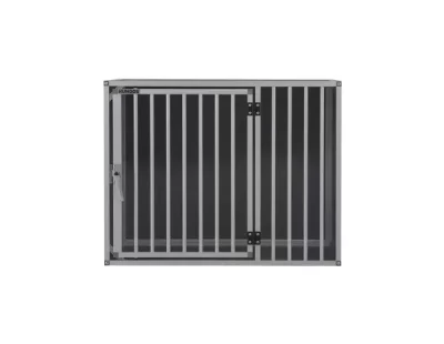 Hundos Hondenbench model DL maat M 3 dichte wanden2 Hundos Hondenbench model DL maat M 3 dichte wanden