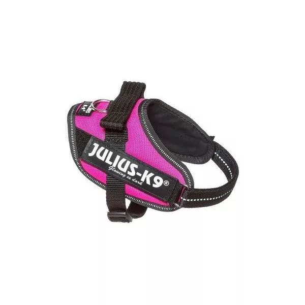 Julius-K9 IDC Powertuig Roze - Maat Mini Mini | Bij K9