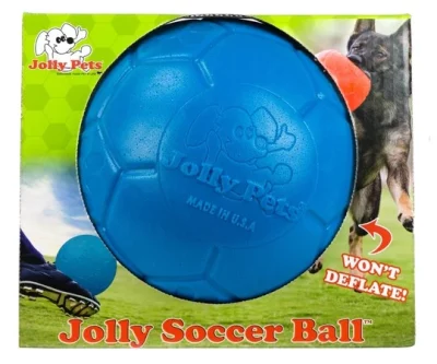 Jolly Soccer Ball 15cm Oceaan Blauw