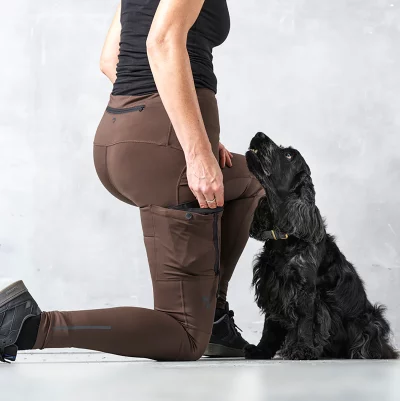 DC FeelFree Dog Walker Tights Bison/Coco