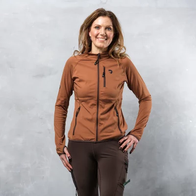 FeelFree Dog Walker Zip Jacket Caramel-Emma