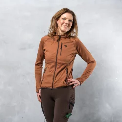 FeelFree Dog Walker Zip Jacket Caramel-Emma