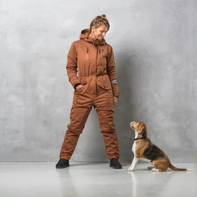 DOGCOACH Jumpsuit 2.0 Caramel Patience