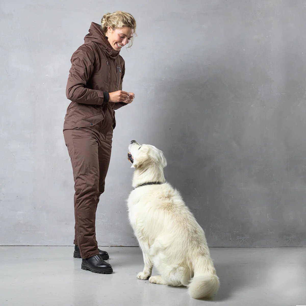 DC Winterjumpsuit voor dames LUMOS Bizon