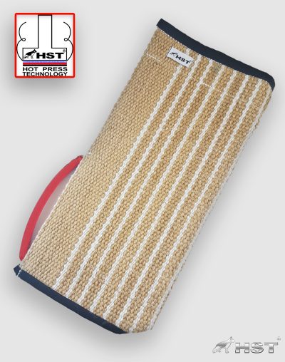 Jute cover met handvat voor HST bijtmouw Jute cover met handvat voor HST bijtmouw