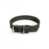 K9 Factory Dubbel Leren halsband Nero 25 mm x 550 mm