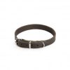 K9 Factory Dubbel Leren halsband Nero – 22 mm x 550 mm K9 Factory Leren Halsband Nero 22 mm x 550 mm