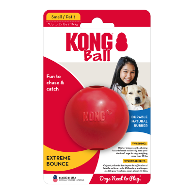KB2_ON_PK_1 KONG Classic Bal met Gat Rubber Ø9 cm