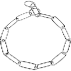 Ketting Lange Schakel Verchroomd Staal 3.0 mm