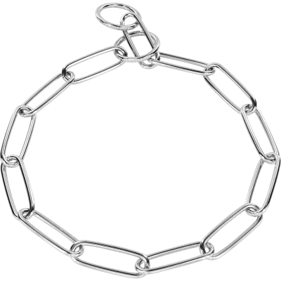 Ketting Lange Schakel Verchroomd Staal 3.0 mm Ketting Lange Schakel Verchroomd Staal 3.0 mm