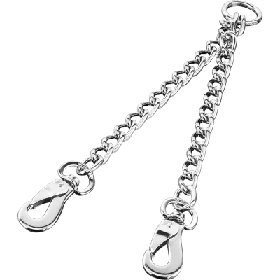 Koppelketting met Karabijnhaak 4 mm 61 cm