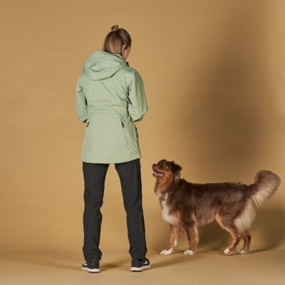 Leaf1 Dogcoach Pack&Carry Shell Jacket Woman Leaf