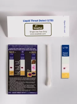 SwabTek Liquid Explosive Test Kit