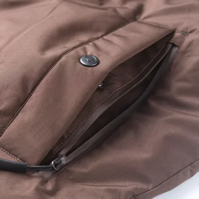 LongPadded-Mocca-Detail_4_1900x DC Long KeepDry Dog Walker Coat Bison-Molly