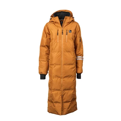 LongPadded-Mustard-Front_1900x DC Long KeepDry Dog Walker Coat Mustard-Dorthea