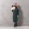 DC Long KeepDry Dog Walker Coat Pinetree-Macro