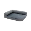 MADISON Royal pet bed Oxford & Velours Grijs