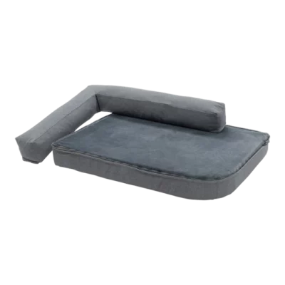 MADISON Royal pet bed Oxford & Velours Grijs