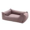 MADISON Velours Dog Bed Roze