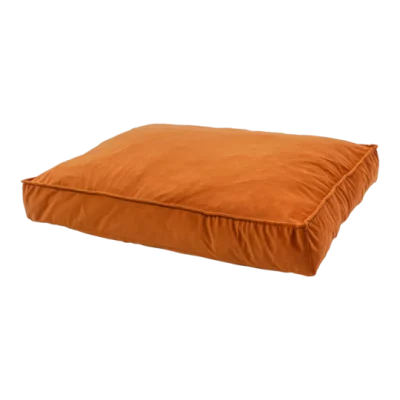 MADISON Velours Lounge Cushion Oranje