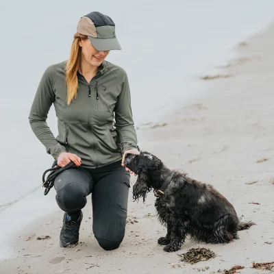 DC FeelFree Dog Walker Tights Black/Ruby