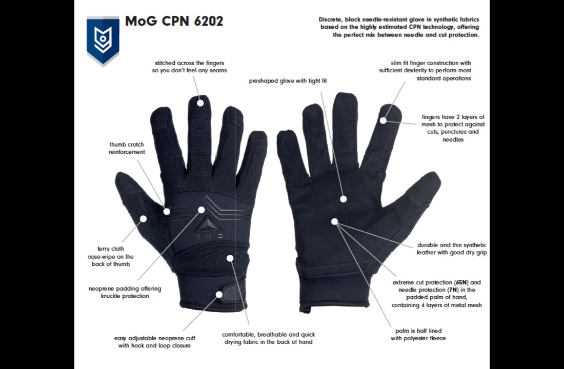 MoG GUIDE CPN 6202 Gloves Black