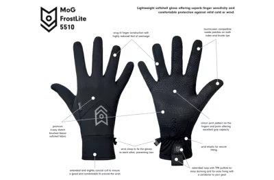 MoG - Masters of Gloves 5510B - FrostLite Winter Gloves Black2 MoG Masters of Gloves 5510B FrostLite Winter Gloves Black