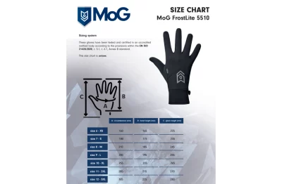 MoG - Masters of Gloves 5510B - FrostLite Winter Gloves Black4 MoG Masters of Gloves 5510B FrostLite Winter Gloves Black