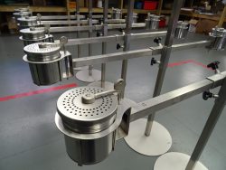 NATO Linear stands pots