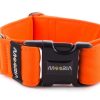 Neon oranje MOORIA Unicolor halsband Neon