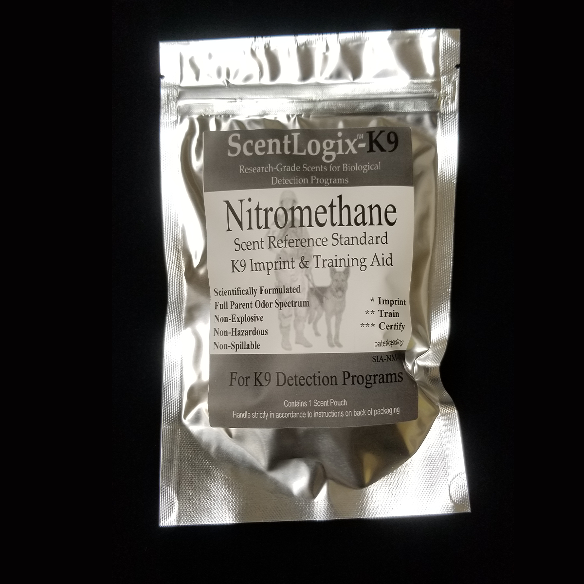Scentlogix™ Nitromethane detector Dog Training Aid