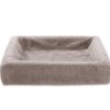 Bia Fleece-Hoes Hondenmand Taupe