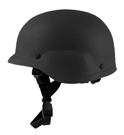 PASGT-45-degree-army-side-black-EU COMPOSITES SOLUTIONS PASGT Helmet