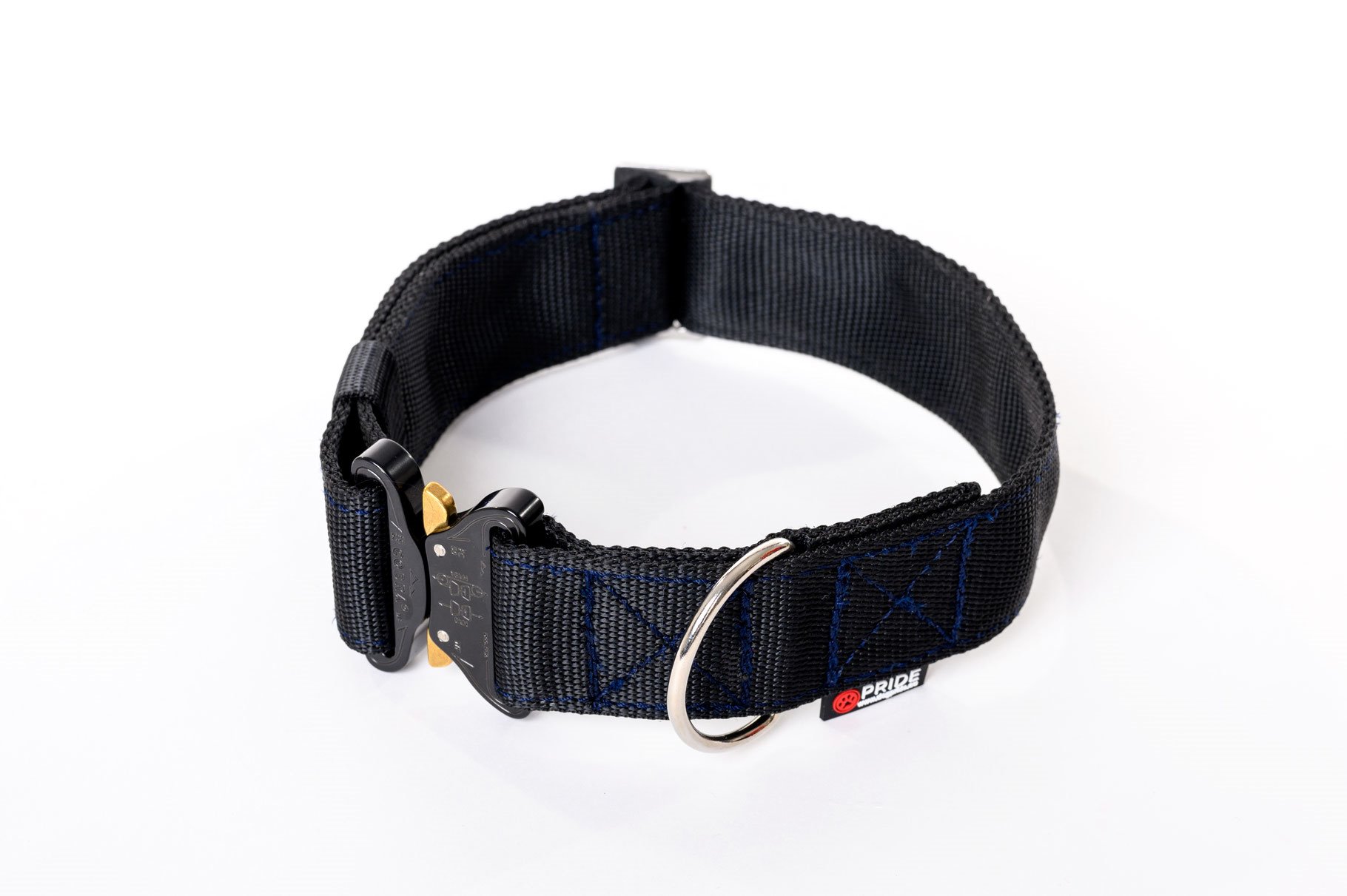 PRIDE Klassieke militaire halsband met COBRA sluiting
