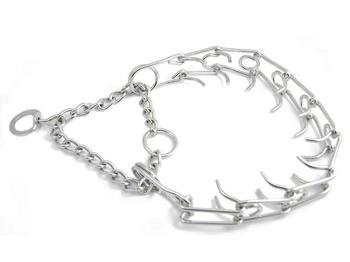 PRIDE Prikhalsband metaal maat L