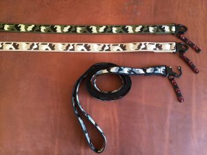 PRIDE Zacht nylon hondenriem camouflage