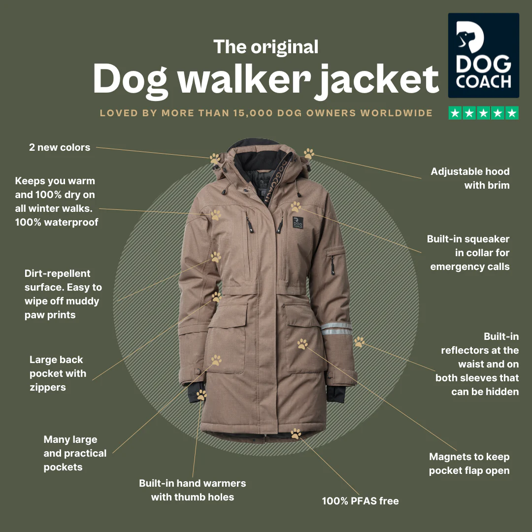 DOGCOACH Parka Jacket 9.0 Beetle Watson