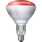 Philips Lampe chauffante rouge 250 watts e27 Philips Warmtelamp rood 250watt e27